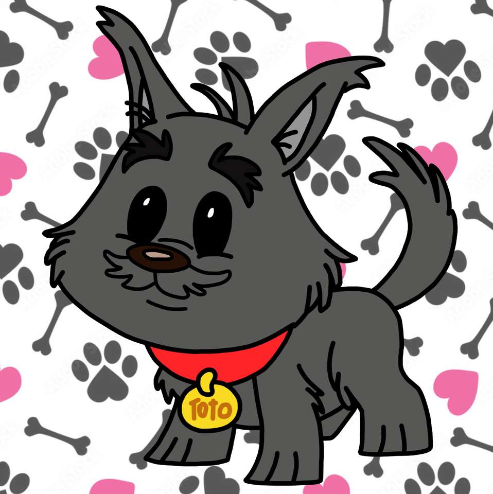 Cachorro Toto! ❤️❤️❤️❤️❤️❤️❤️ rompecabezas en línea