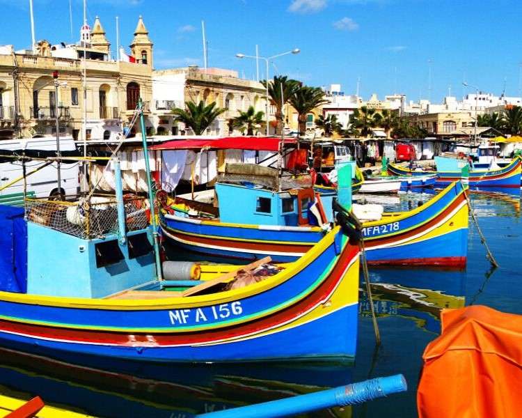 Baía em Malta quebra-cabeças online