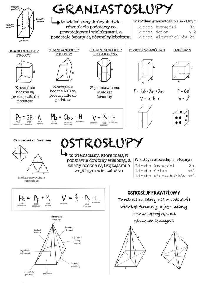 Térbeli alakzatok online puzzle