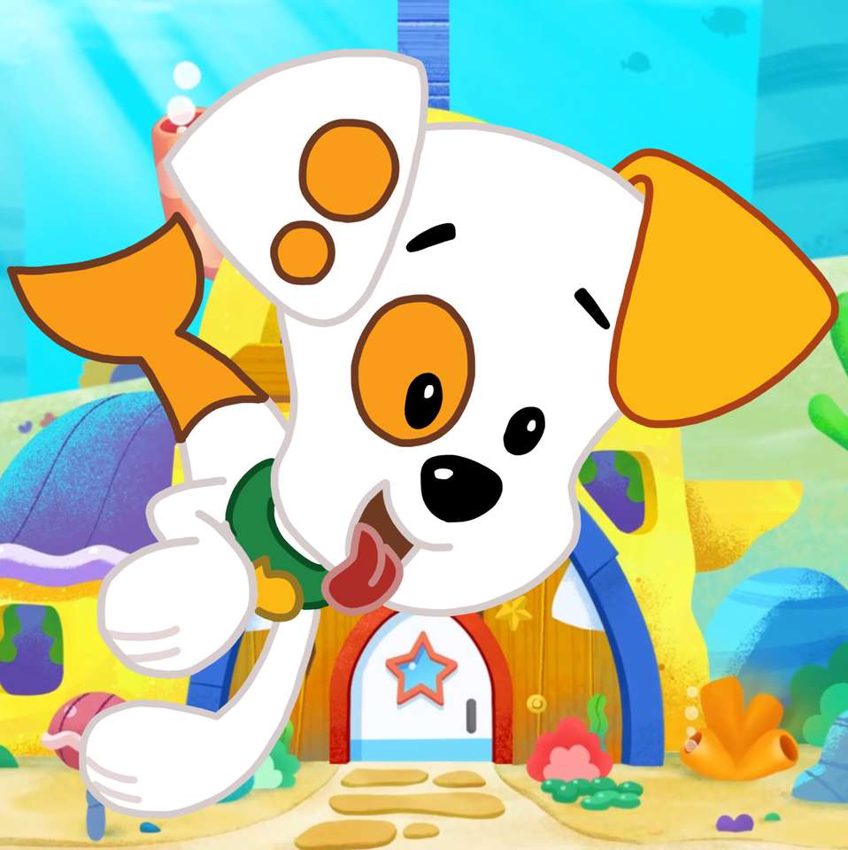 Bubble Puppy în stil BSBS jigsaw puzzle online