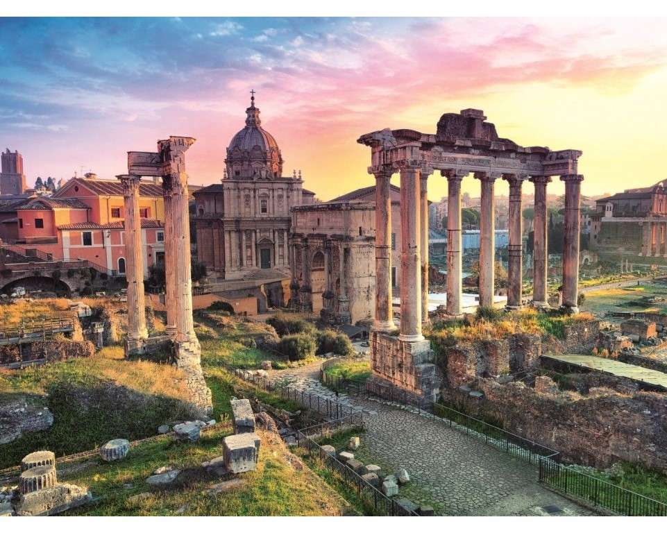 Forum Romanum - сердце древнего Рима пазл онлайн
