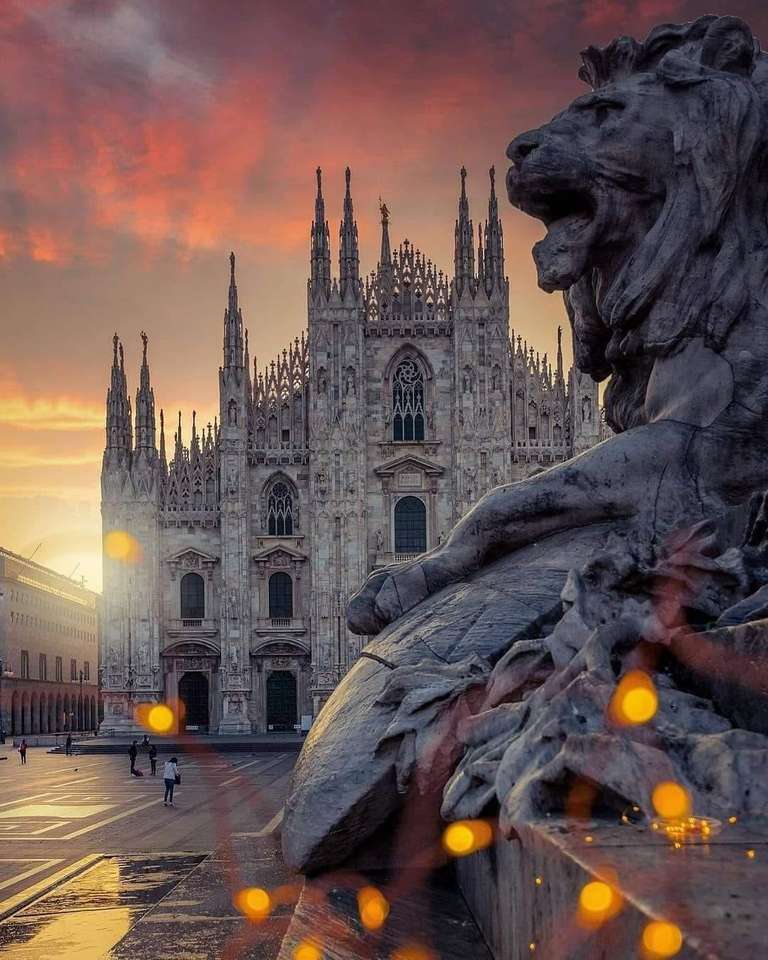 Миланский собор - Италия пазл онлайн