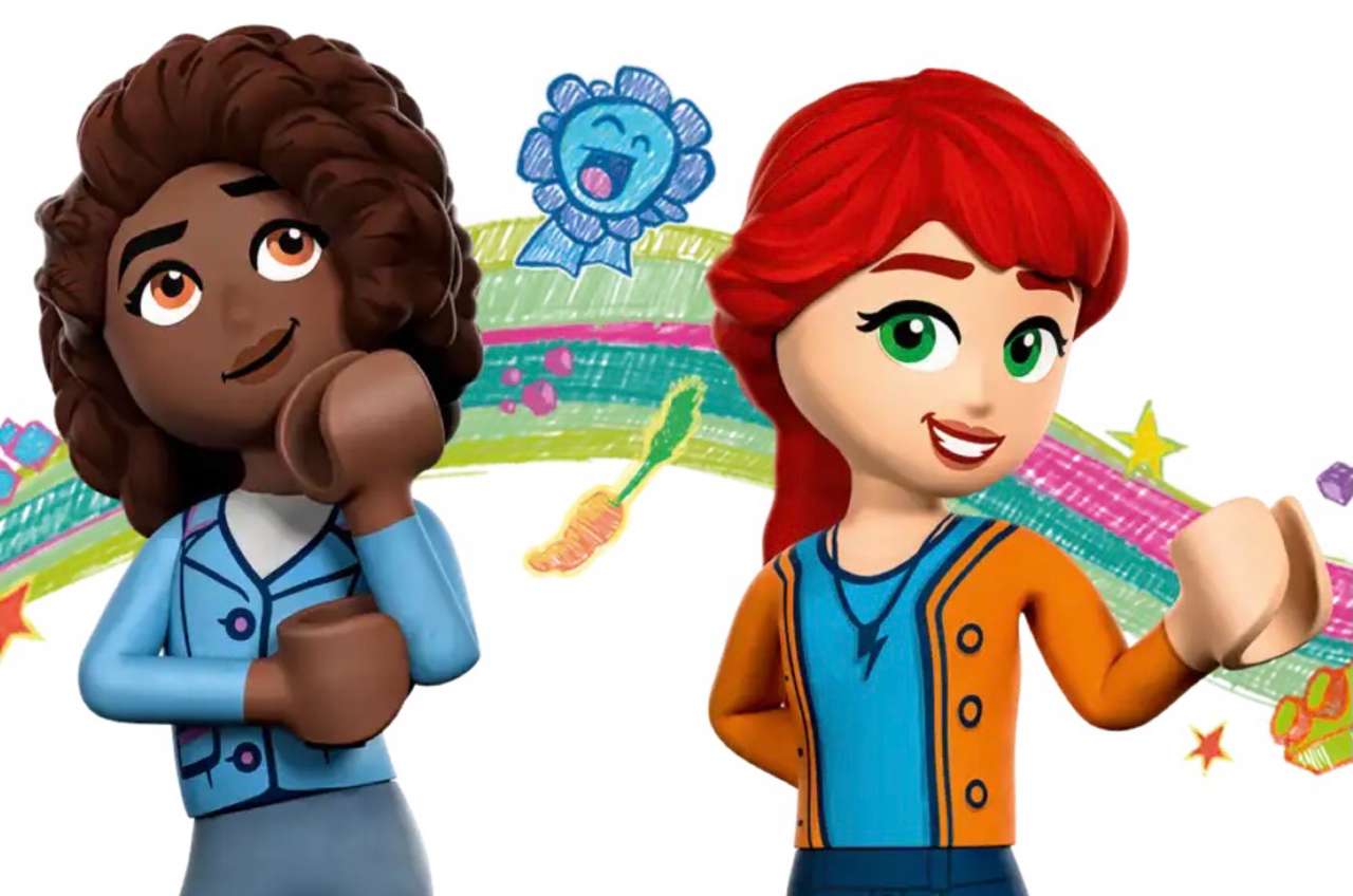 LEGO Friends: Aliya och Mia Pussel online