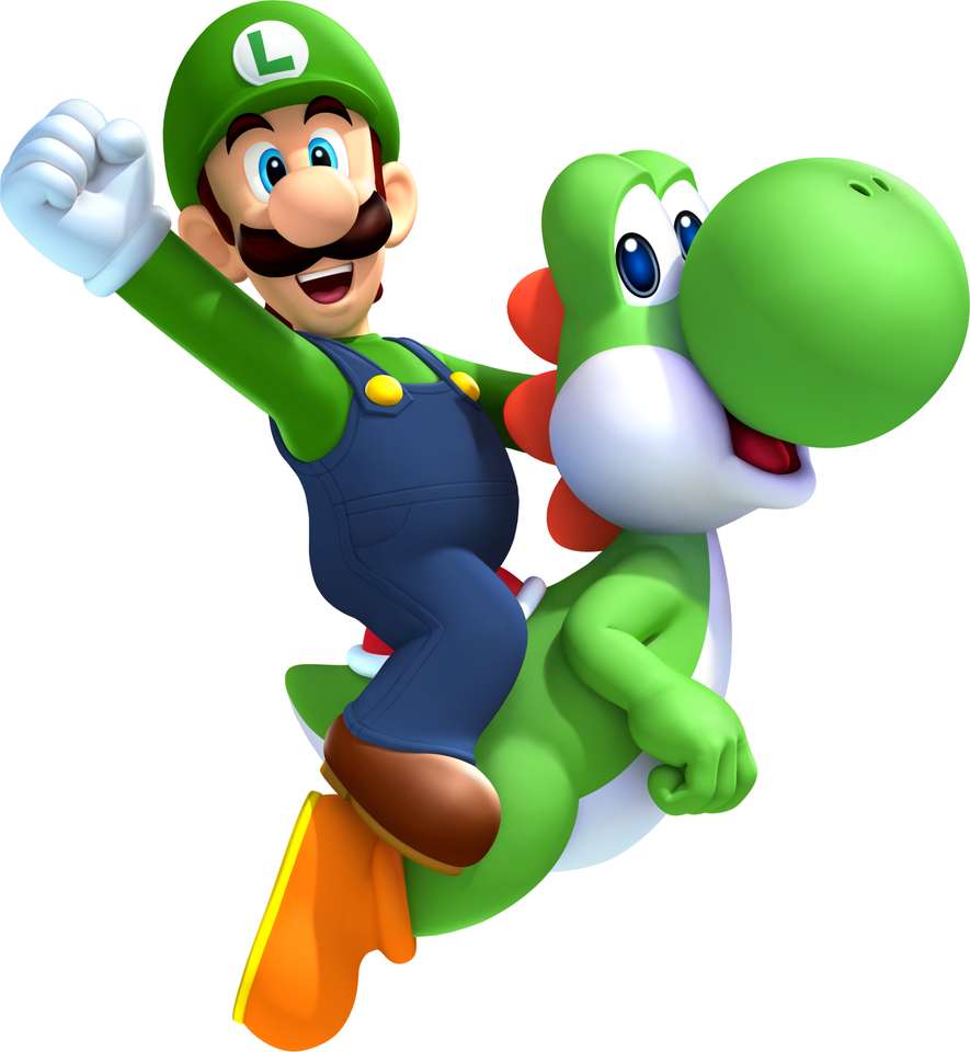 Luigi Mario Online-Puzzle