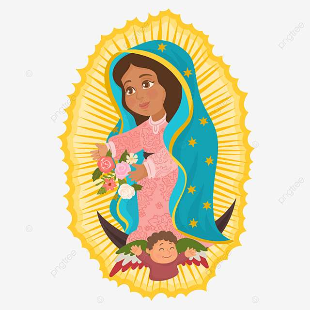 Virgen de Guadalupe online παζλ