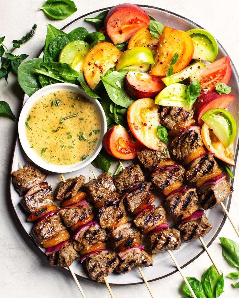 Grillad Steak Kebab Pussel online