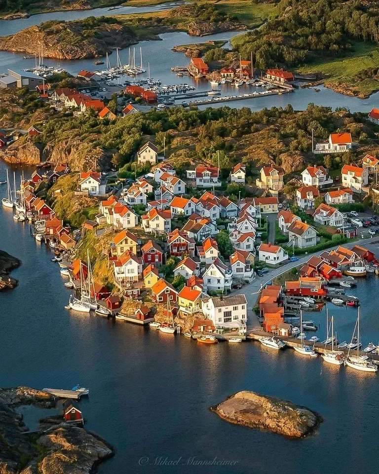 belle photo d'un archipel idyllique puzzle en ligne