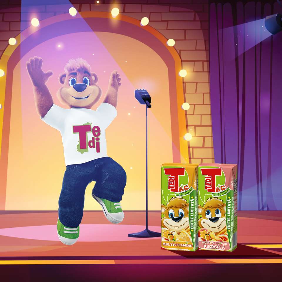 Teddy is dancing jigsaw puzzle online