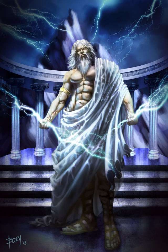 Zeus - gudarnas blod Pussel online