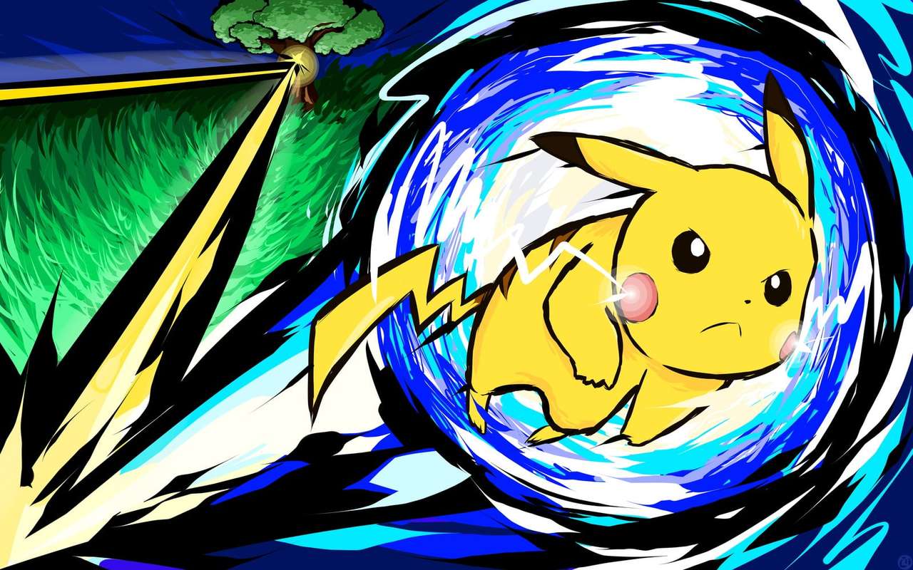 Pokémon - Pokachu puzzle online
