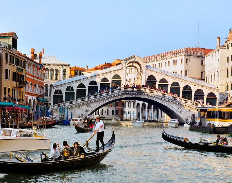 Venedig - kanalernas stad pussel på nätet