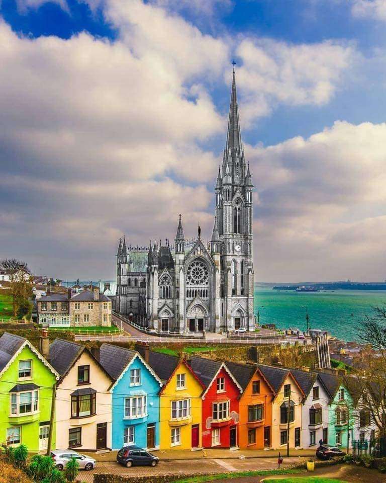 Katedrála svatého Colmana - Cobh - Irsko skládačky online