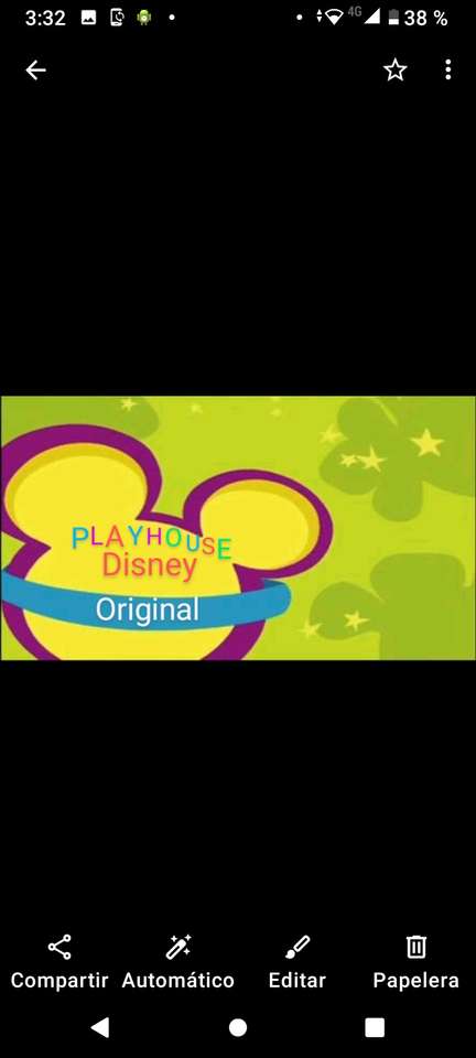 P es para playhouse Disney orignal rompecabezas en línea