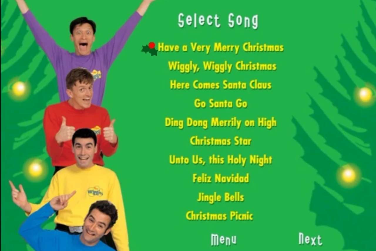 Wiggly Wiggly Christmas Rare DVD 1998 N Circle онлайн пазл