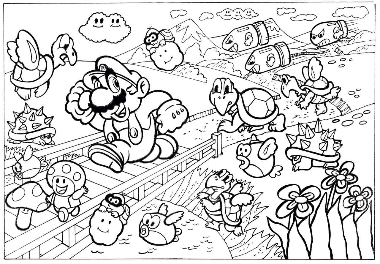 Mario Bross. puzzle online