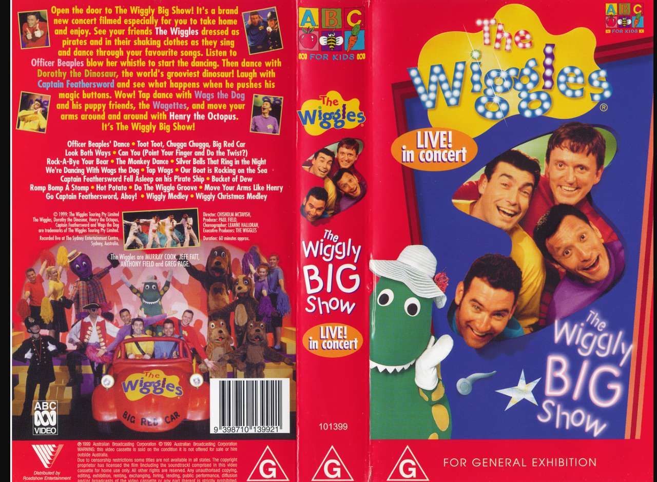 Wiggly Big Show DVD 1998 online puzzle