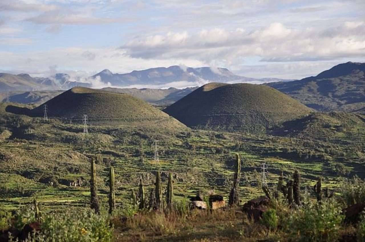 Les volcans d'Andagua puzzle en ligne