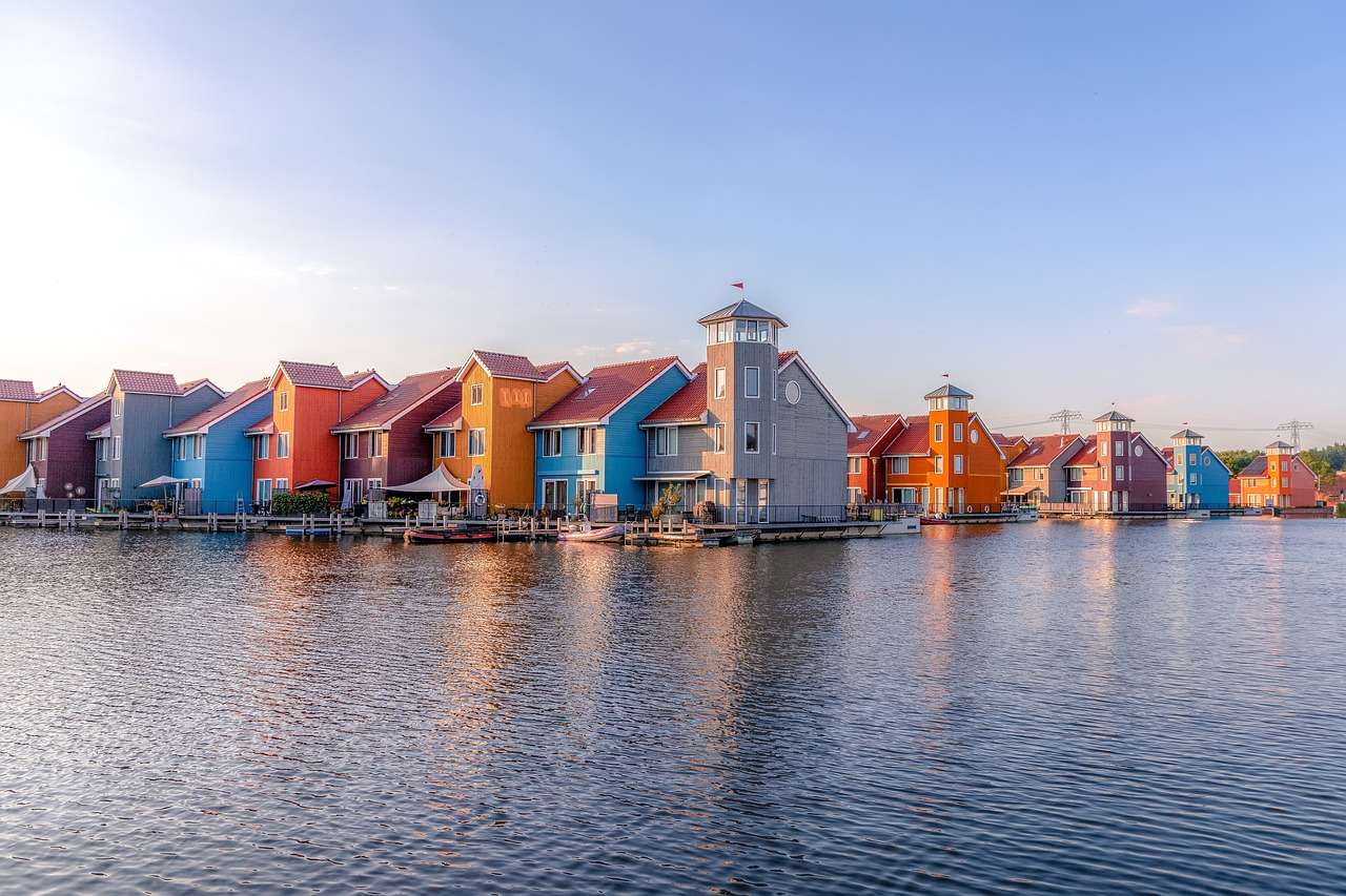 Groningen, portul Rietdiep jigsaw puzzle online