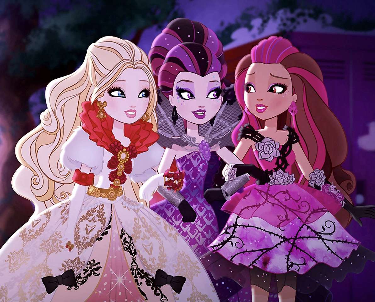 Ever after high Pussel online