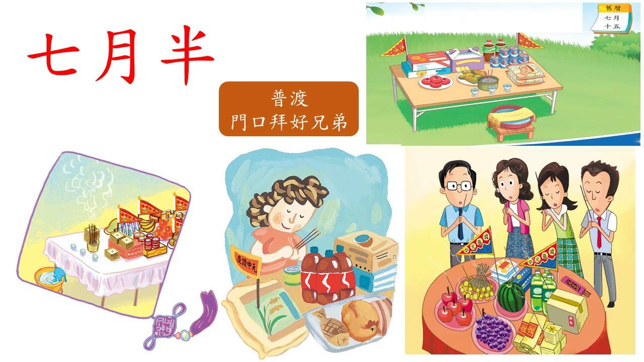 客人過年過節的習俗和會做的活動, 食物 puzzle en ligne