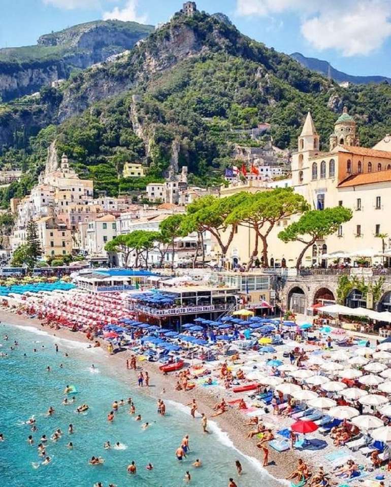 Amalfi - Naples - Italie puzzle en ligne