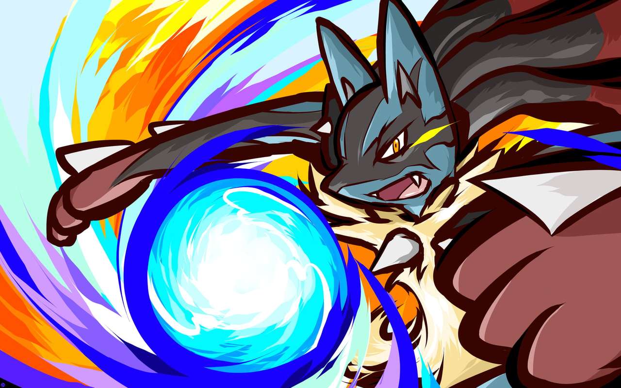 Pokémon - Lucario παζλ online