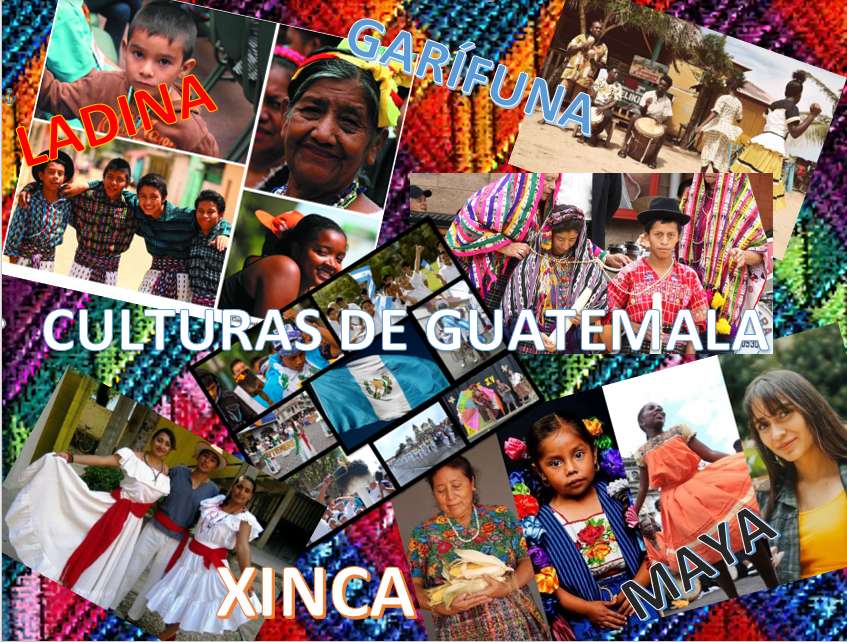 Guatemalas kulturer pussel på nätet