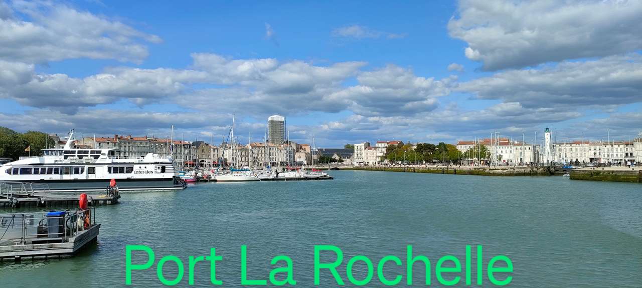 Порт Ла-Рошель пазл онлайн