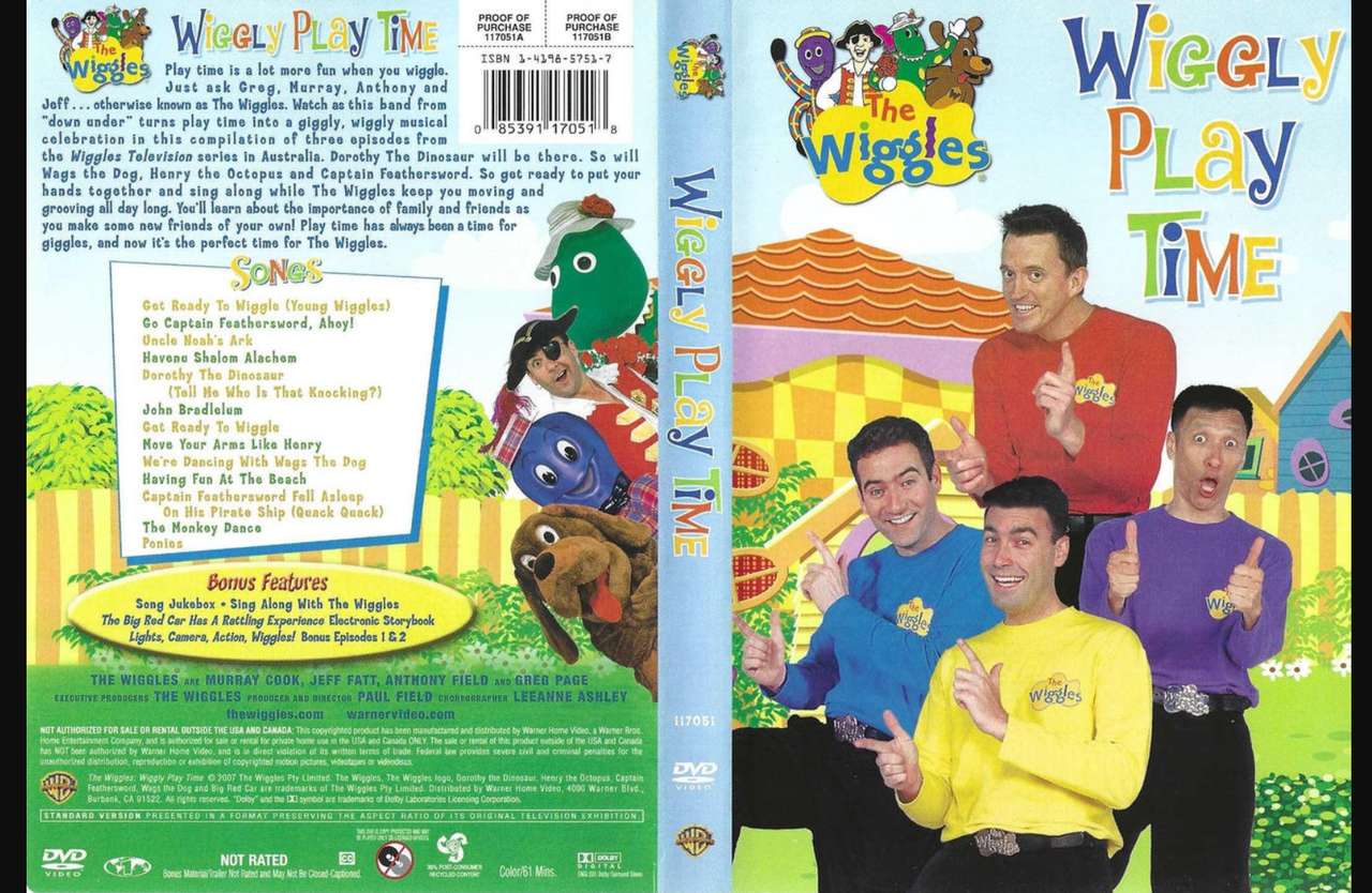 Wiggly Speeltijd NCircle Dvd Wiggles 2000 legpuzzel online