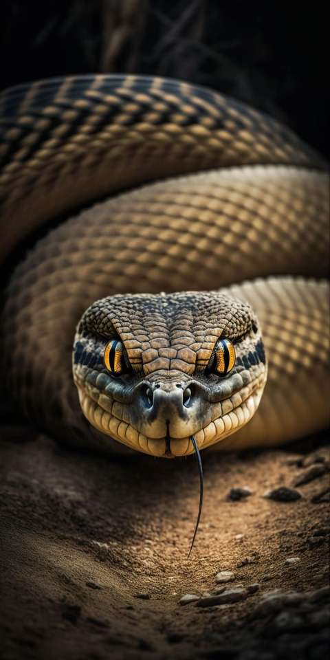 φίδι, ο χειρότερος εφιάλτης σου online παζλ
