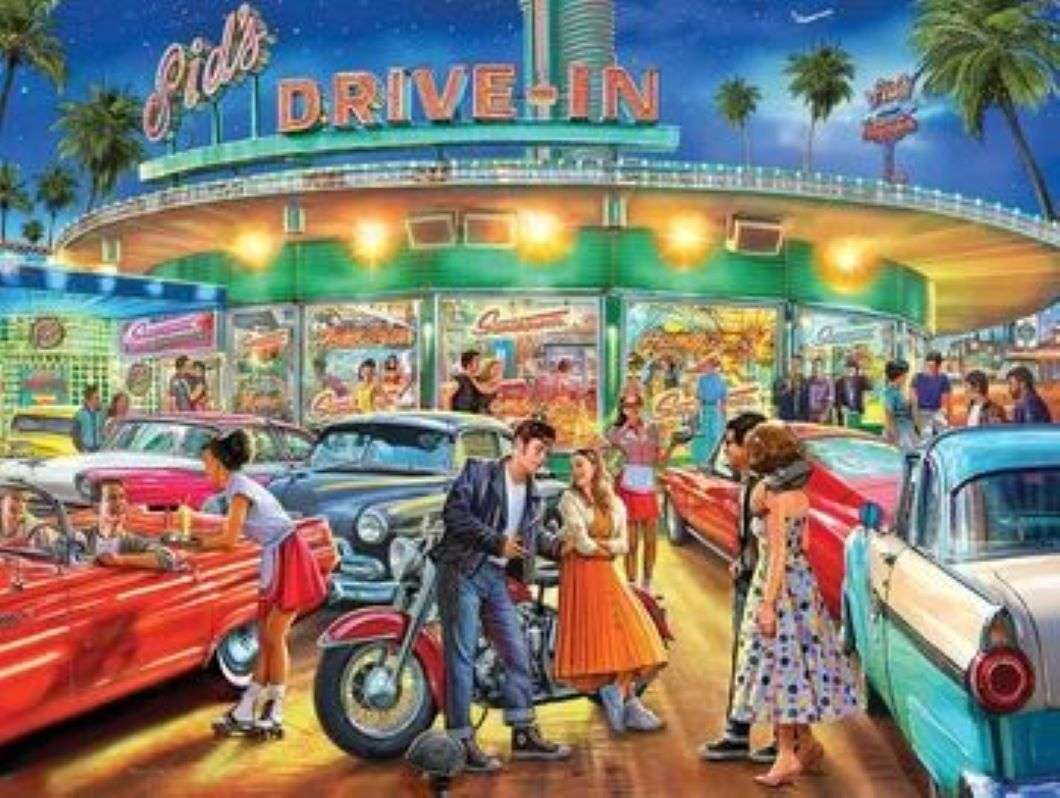Drive-in Online-Puzzle