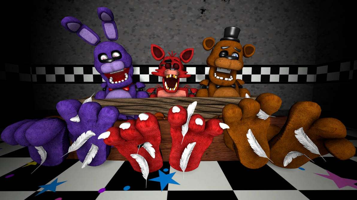 Fnaf kietelt legpuzzel online