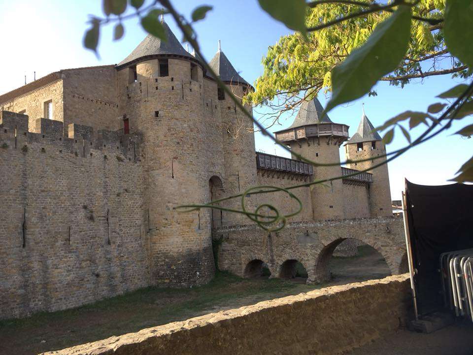 Rempart de la ville de Carcassonne puzzle en ligne