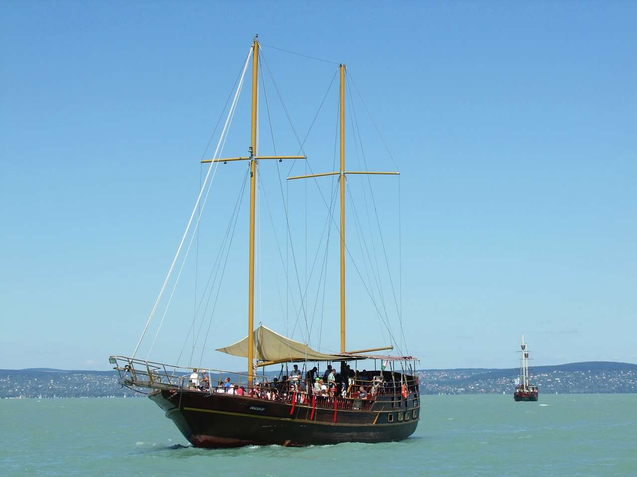 Barco de vela, Lago rompecabezas en línea