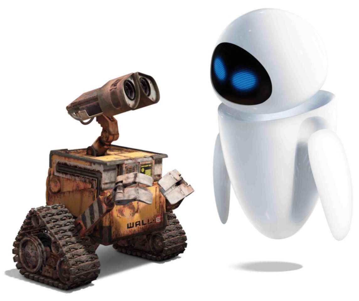 WALL-E X EVE❤️❤️❤️❤️❤️❤️ онлайн пъзел
