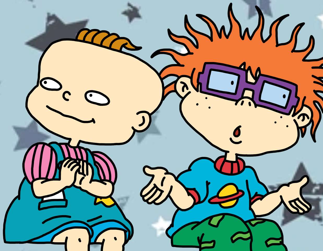 Rugrats: Phil and Chuckie❤️❤️❤️❤️❤️ online παζλ