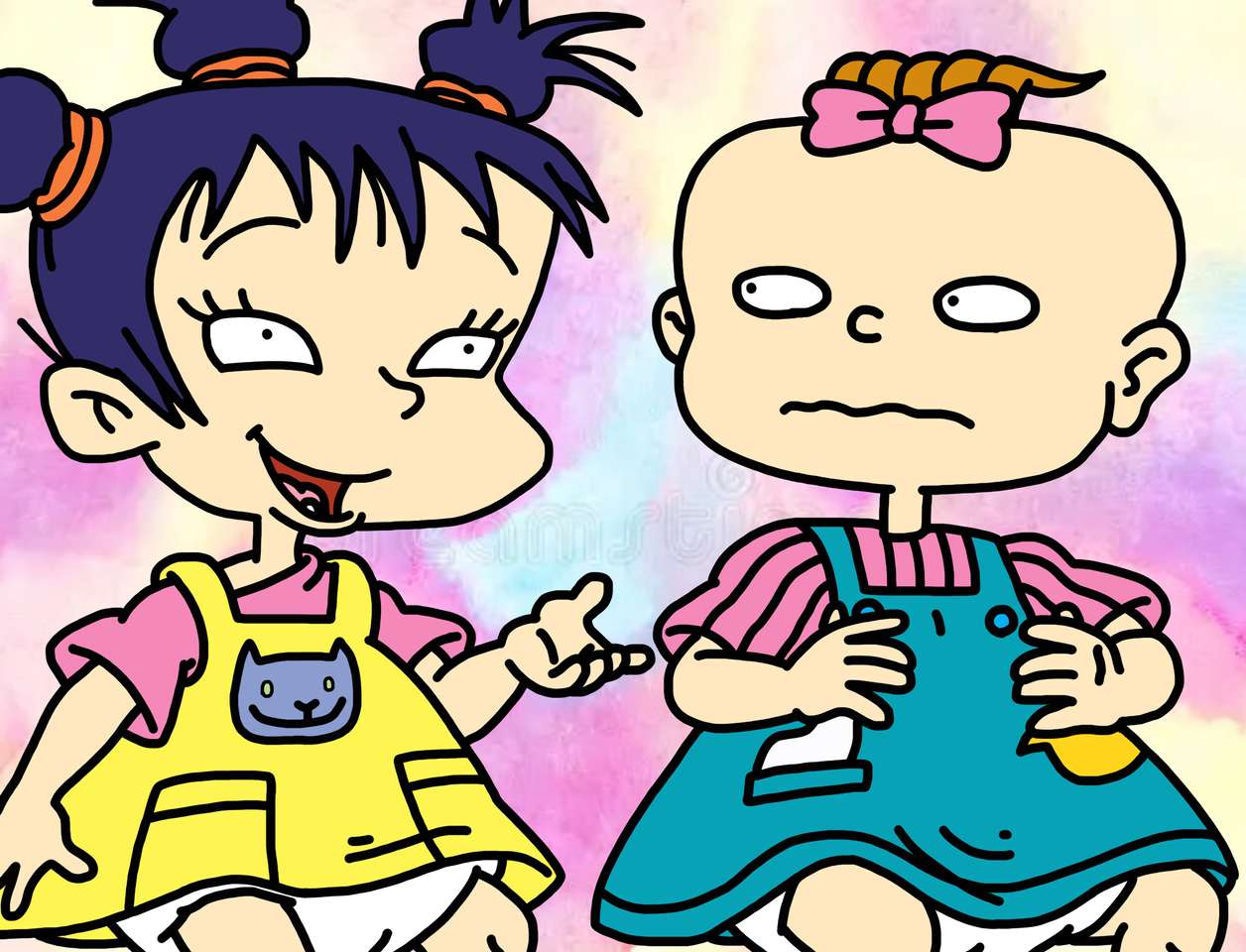 Rugrats: Kimi and Lil❤️❤️❤️❤️❤️ online puzzle