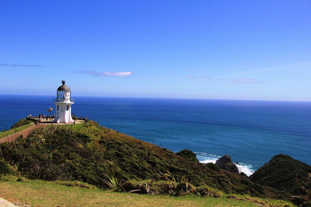 Lighthouse, Sea View, Countryside jigsaw puzzle online