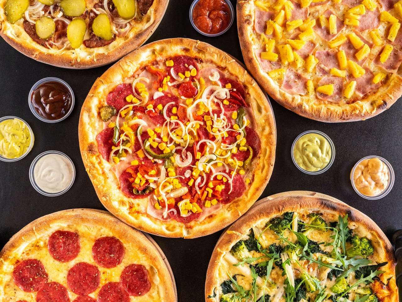 Fiesta de pizza rompecabezas en línea