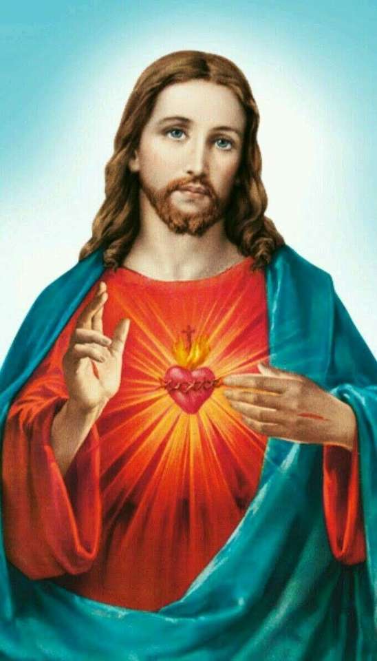 Свещено сърце на Исус онлайн пъзел