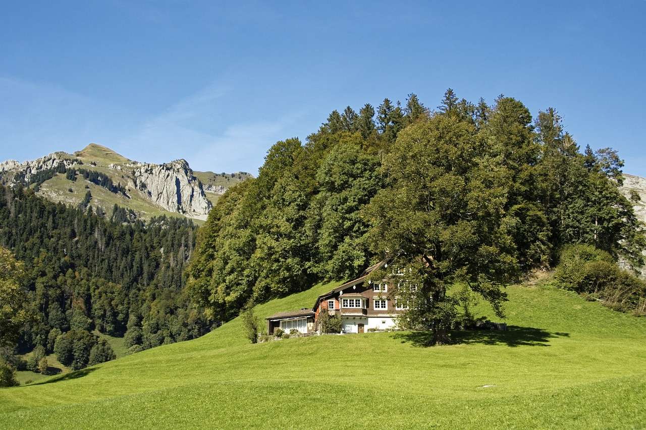 Швейцарія, Альпи пазл онлайн