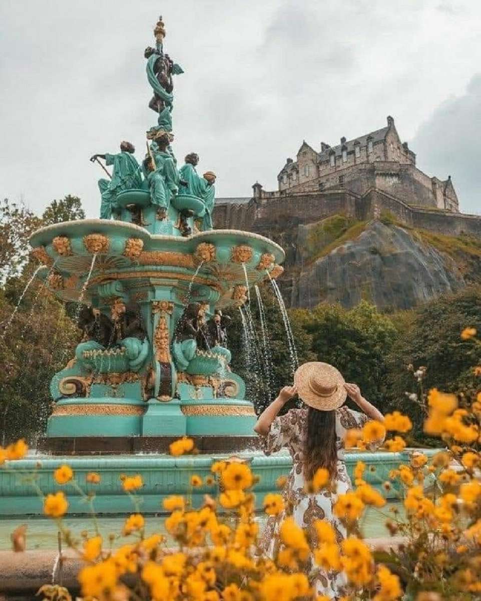Jardim Botânico Real - Edimburgo - Escócia puzzle online