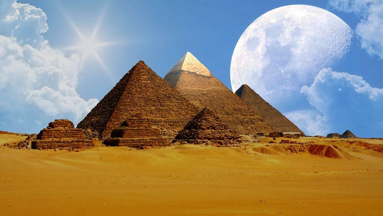 Giza, Ägypten Online-Puzzle