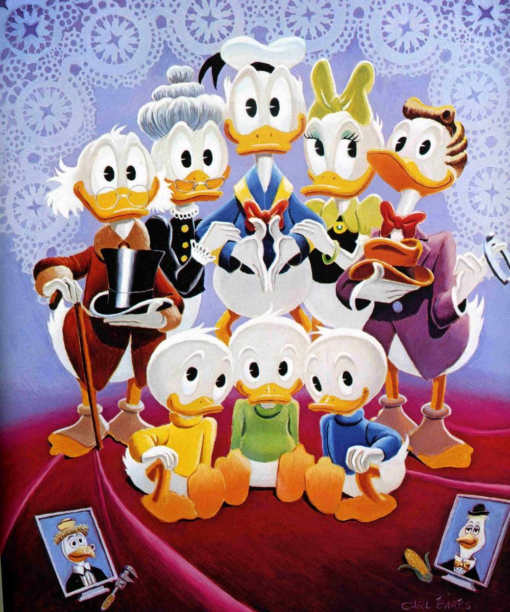 Donald Duck puzzle en ligne