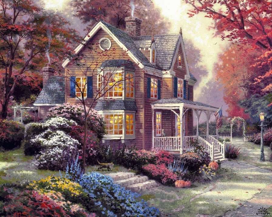 victorian style house online puzzle