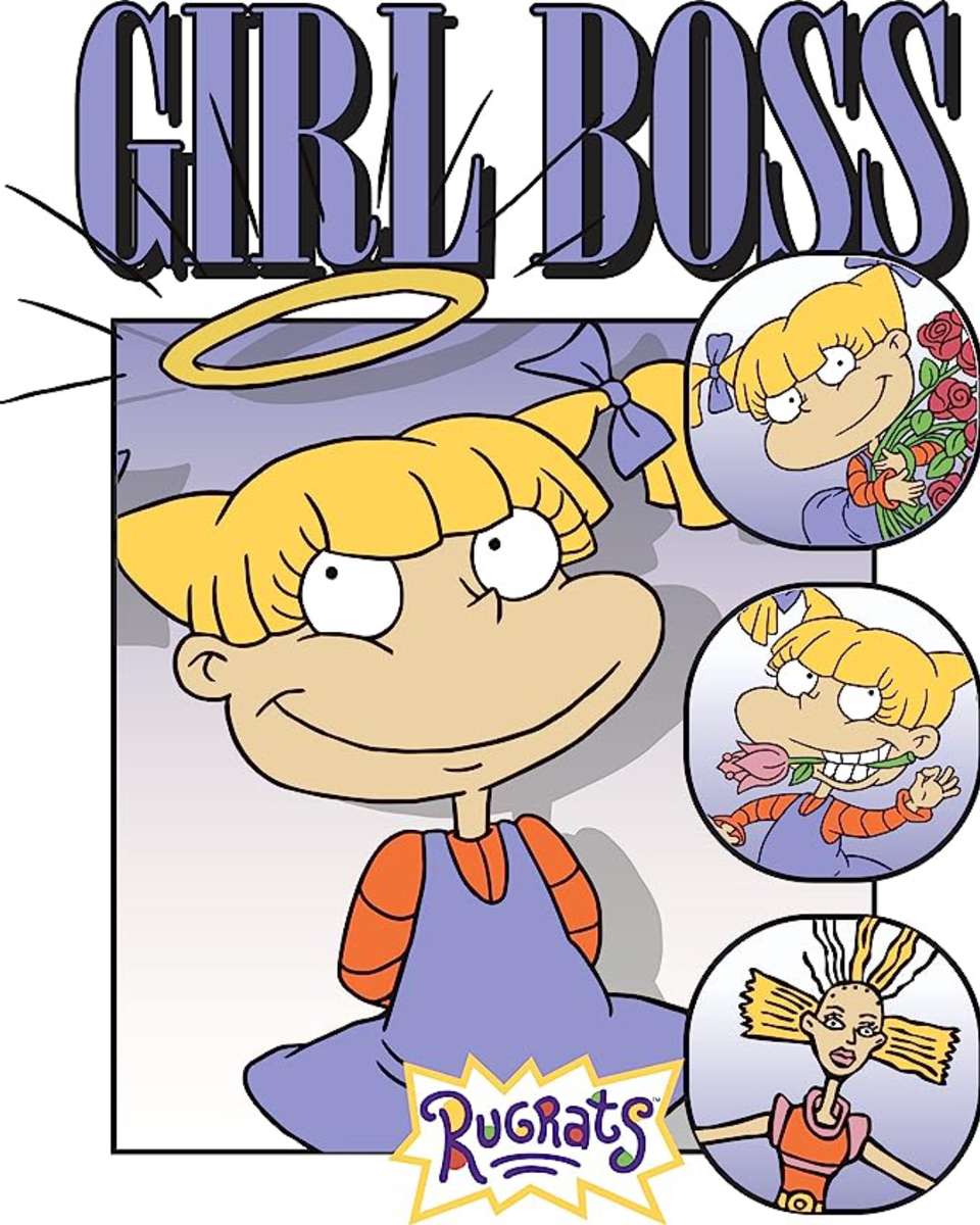 Rugrats Girl Boss Angelica Pickles puzzle online