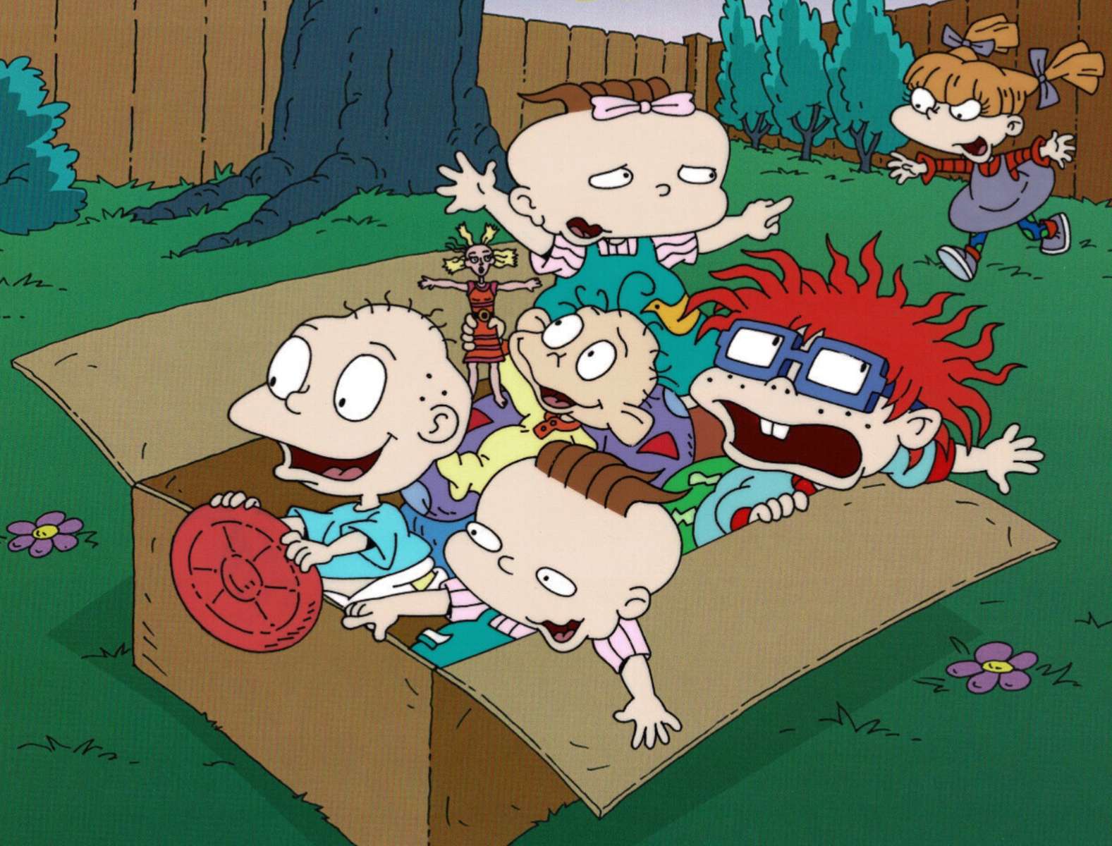 Rugrats divertimento in giardino❤️❤️❤️❤️❤️❤️ puzzle online