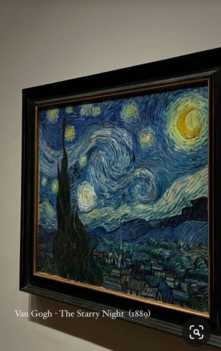 The Starry Night pussel på nätet