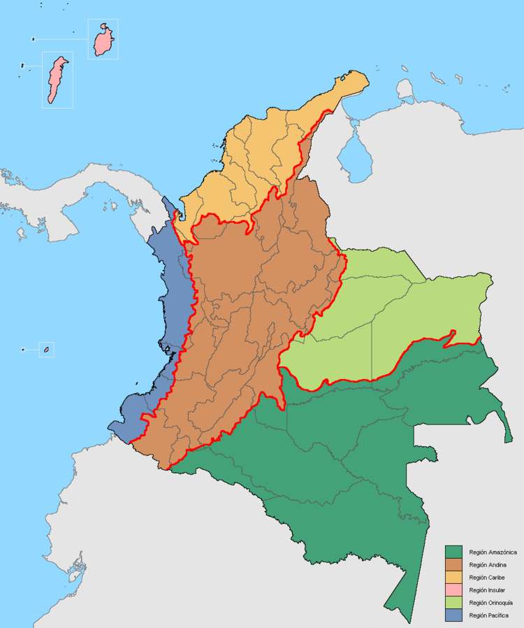 Mapa de Colombia rompecabezas en línea