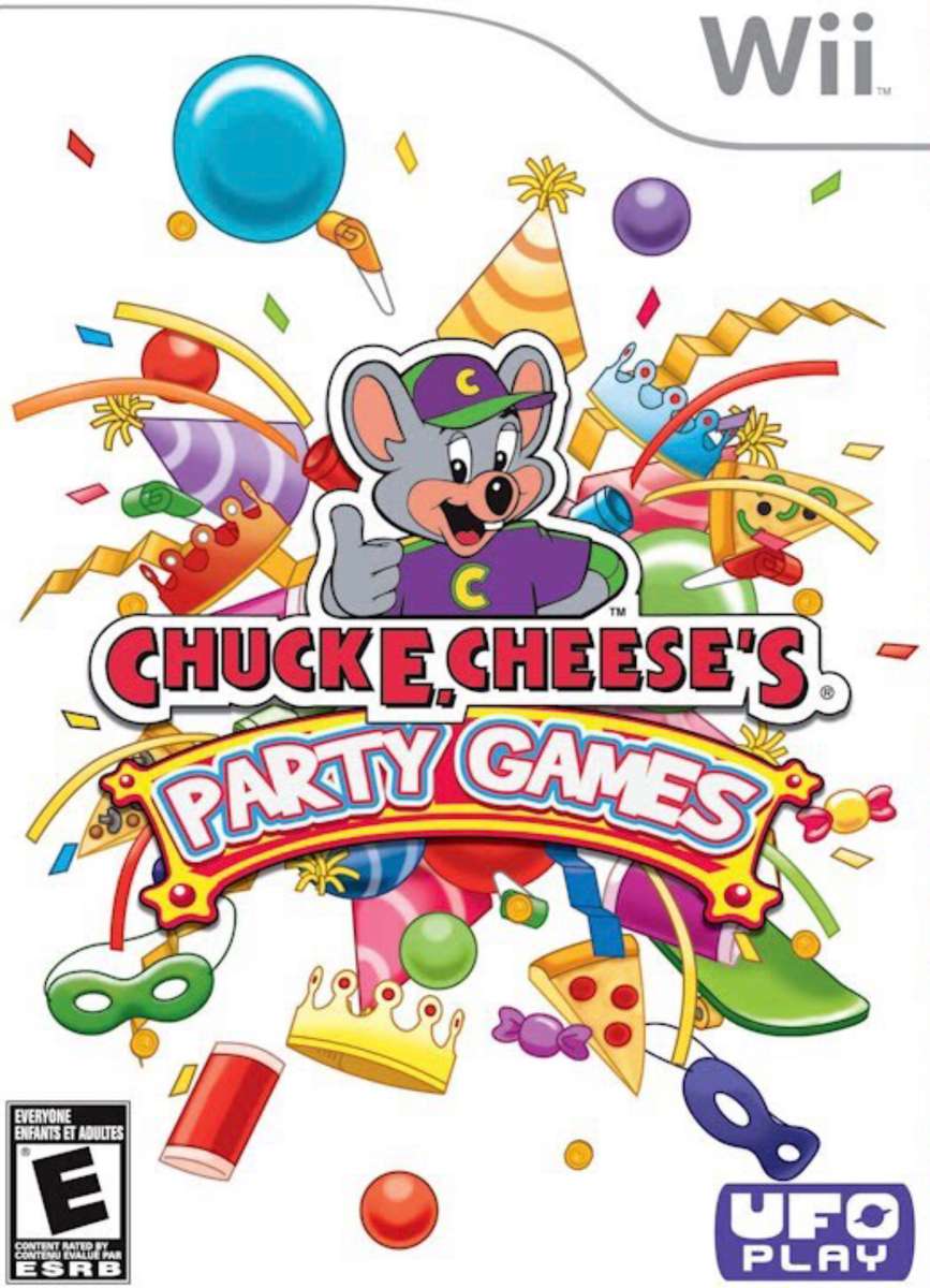 Парти играта на Chuck E. Cheese (Wii) онлайн пъзел